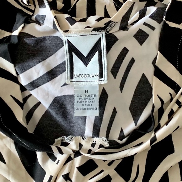 Marc Bouwer Cummerbund Tie Top - Picture 5 of 6